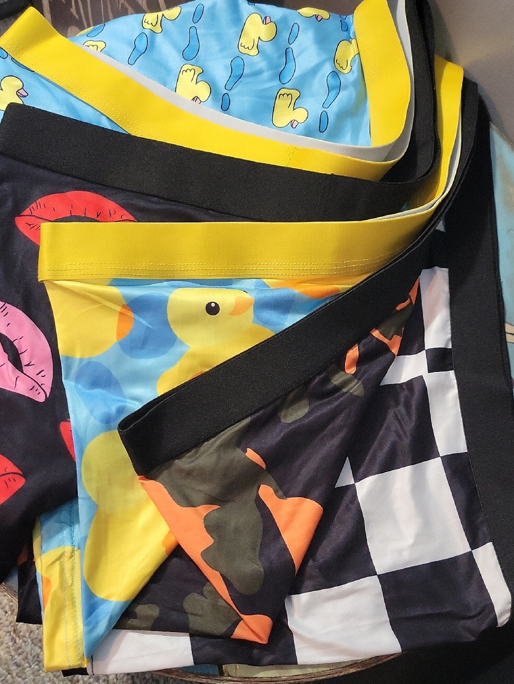 Men's Colorblock & Print Briefs – 5 Pack NWOT